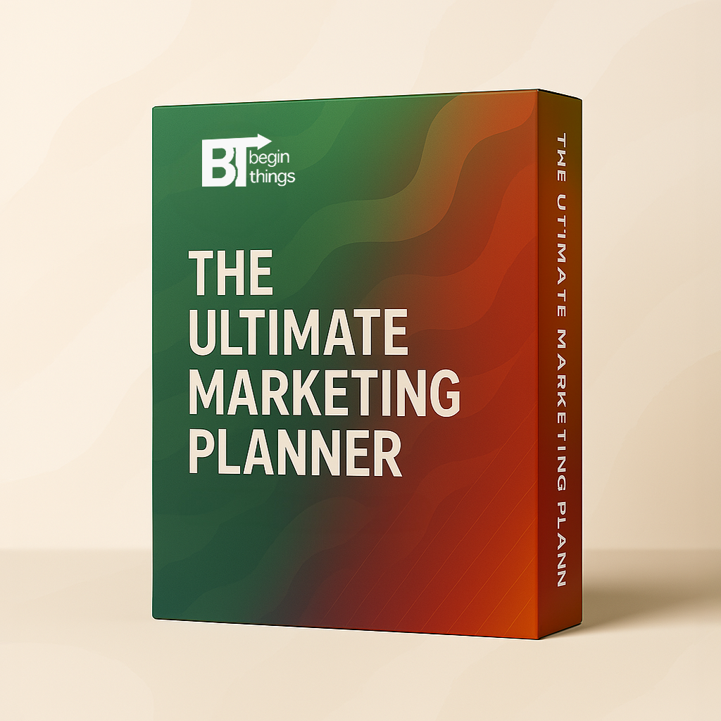 Master Marketing Ultimate Planner Template Preview