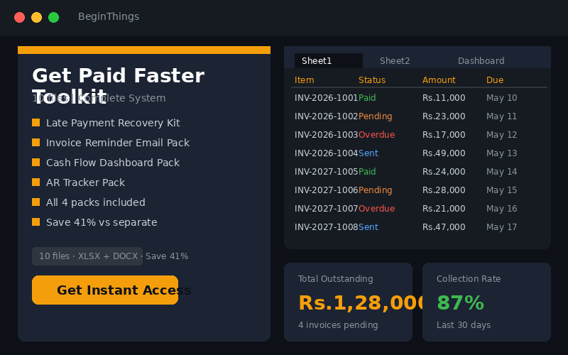 Get Paid Faster Toolkit preview